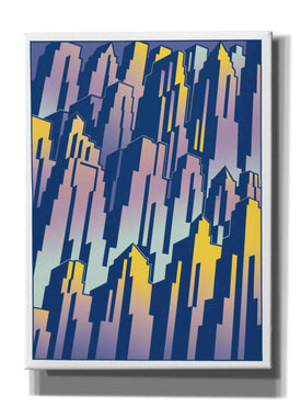 'New Cityscape Grad' by David Chestnutt, Giclee Canvas Wall Art