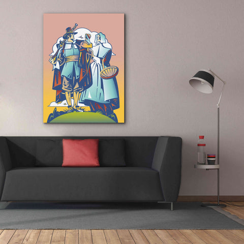 Image of 'New Pilgrim' by David Chestnutt, Giclee Canvas Wall Art,40 x 54