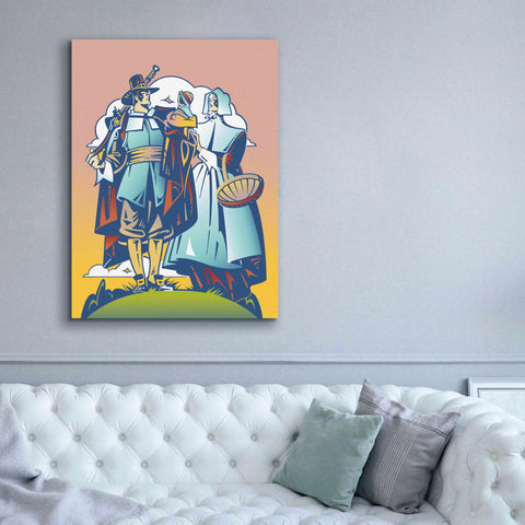 Image of 'New Pilgrim' by David Chestnutt, Giclee Canvas Wall Art,40 x 54