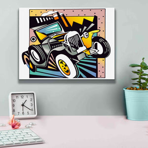 'Old Auto' by David Chestnutt, Giclee Canvas Wall Art,16 x 12