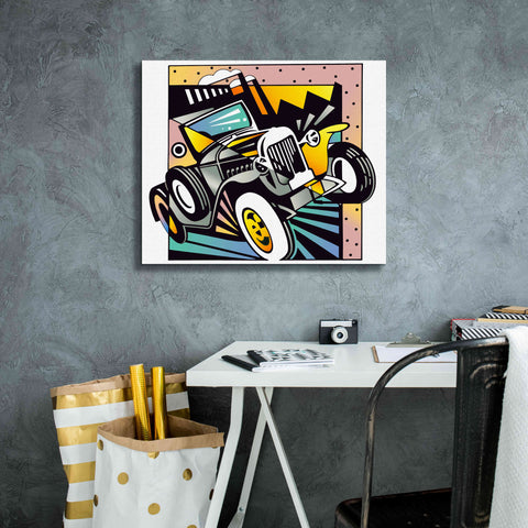 Image of 'Old Auto' by David Chestnutt, Giclee Canvas Wall Art,24 x 20
