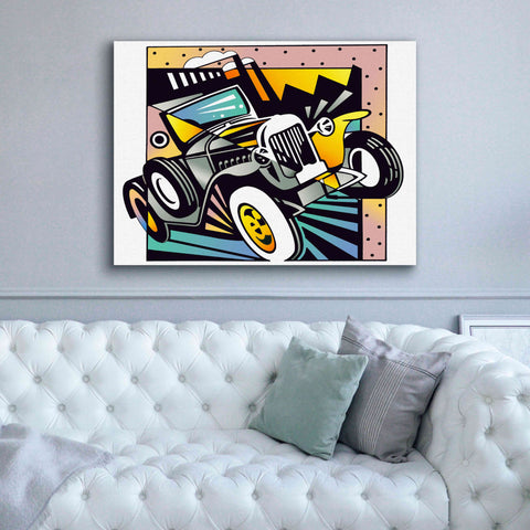 Image of 'Old Auto' by David Chestnutt, Giclee Canvas Wall Art,54 x 40