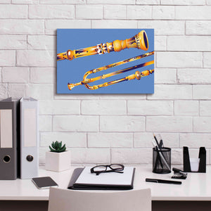 'Old Instruments' by David Chestnutt, Giclee Canvas Wall Art,18 x 12