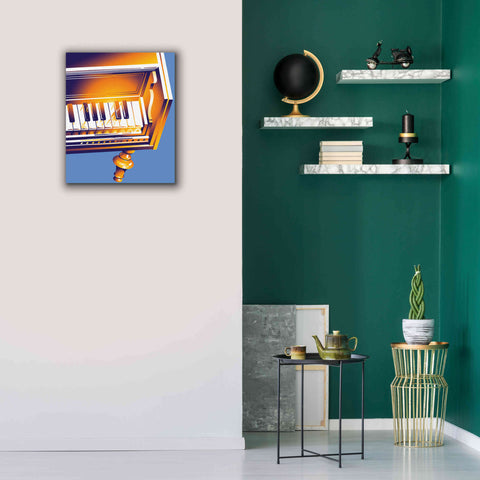 Image of 'Old Piano' by David Chestnutt, Giclee Canvas Wall Art,20 x 24