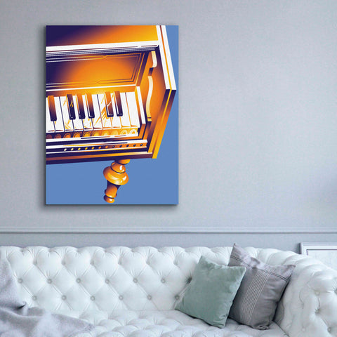Image of 'Old Piano' by David Chestnutt, Giclee Canvas Wall Art,40 x 54