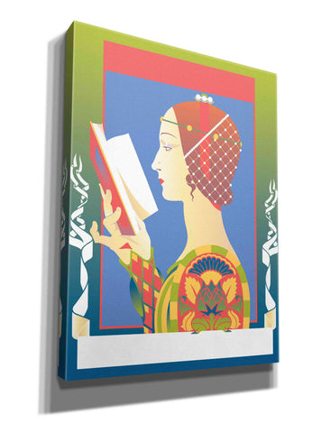 Image of 'Renaissance Read' by David Chestnutt, Giclee Canvas Wall Art
