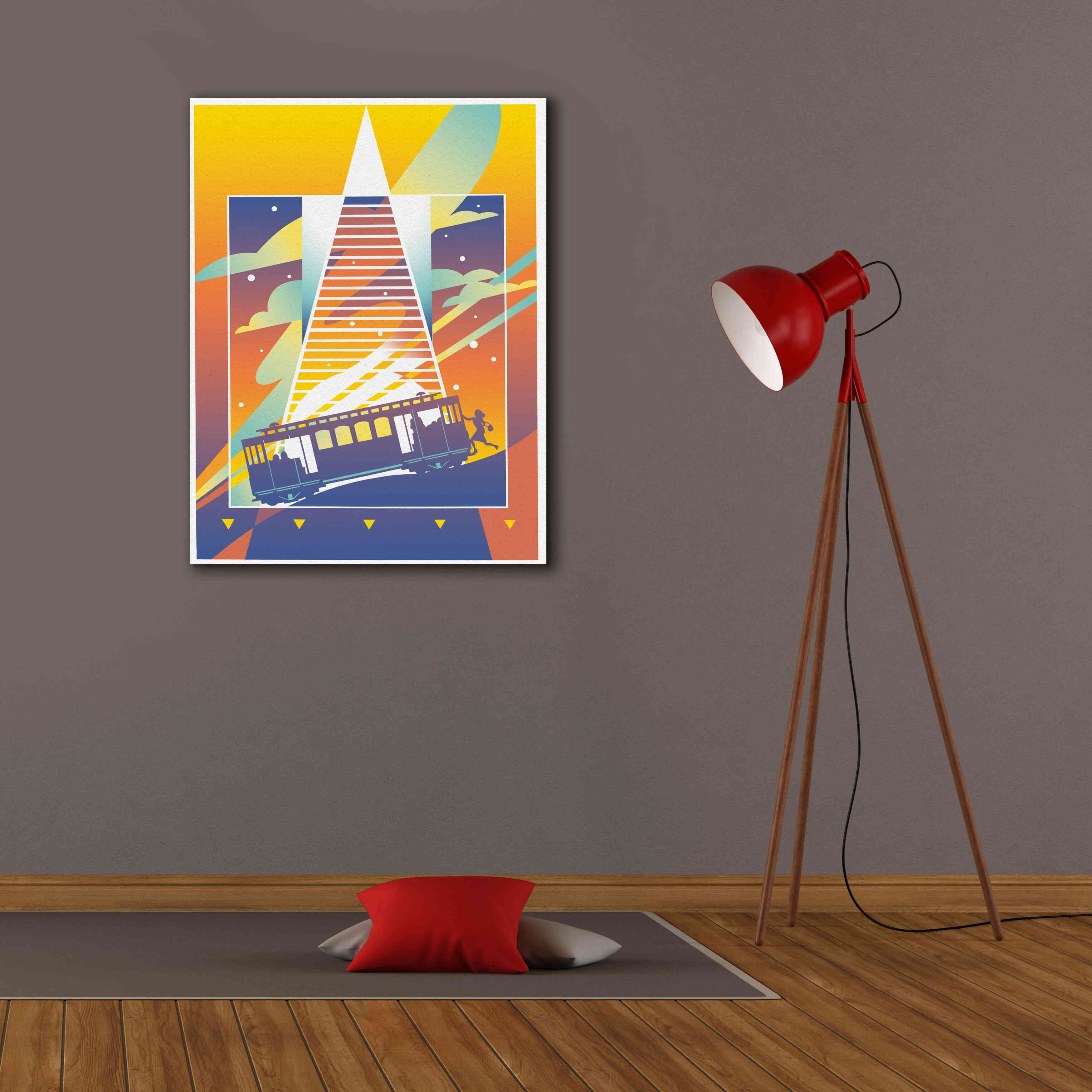 'San Francisco' by David Chestnutt, Giclee Canvas Wall Art,26 x 34