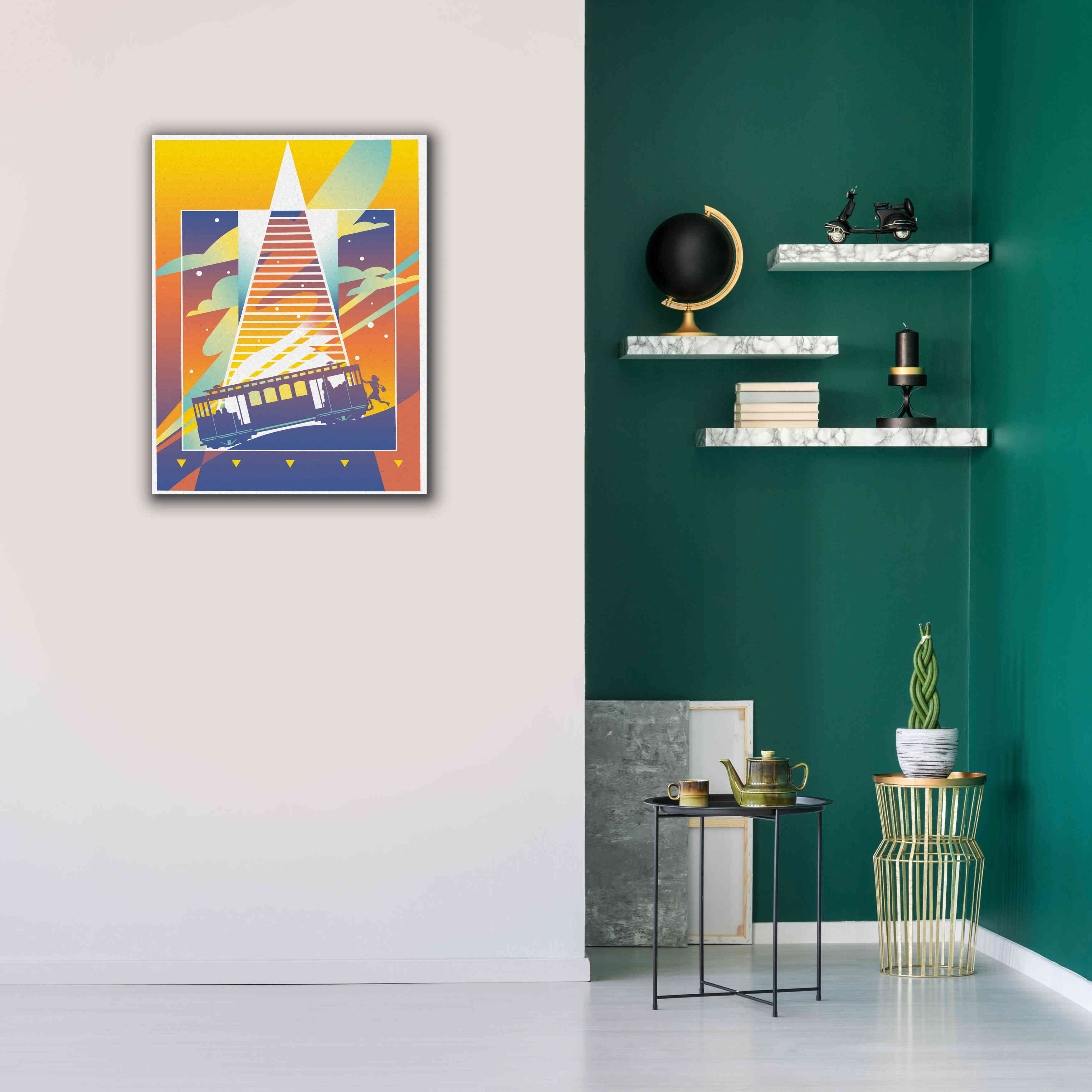 'San Francisco' by David Chestnutt, Giclee Canvas Wall Art,26 x 34