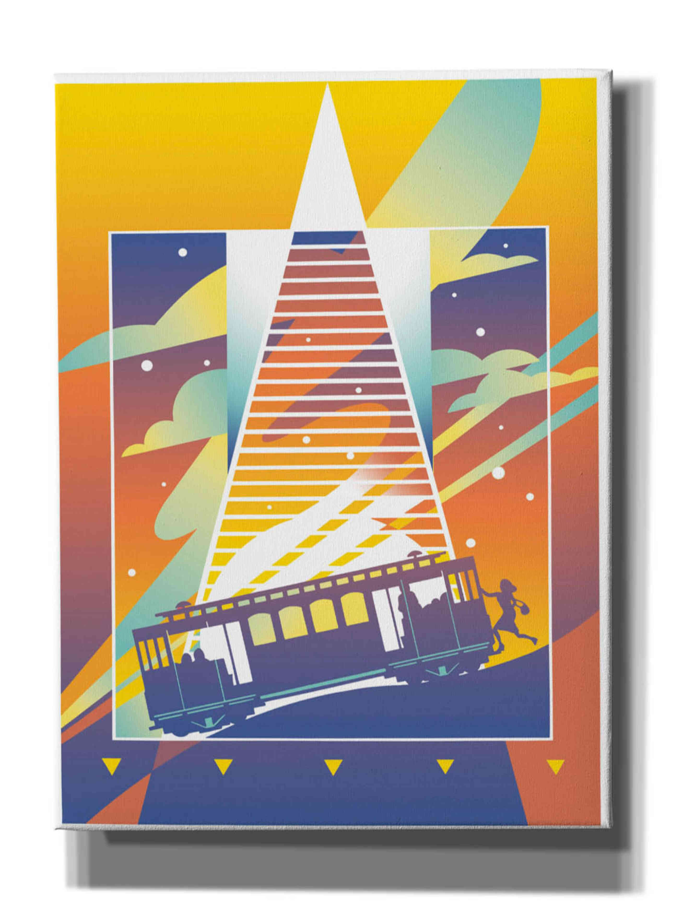 'San Francisco' by David Chestnutt, Giclee Canvas Wall Art