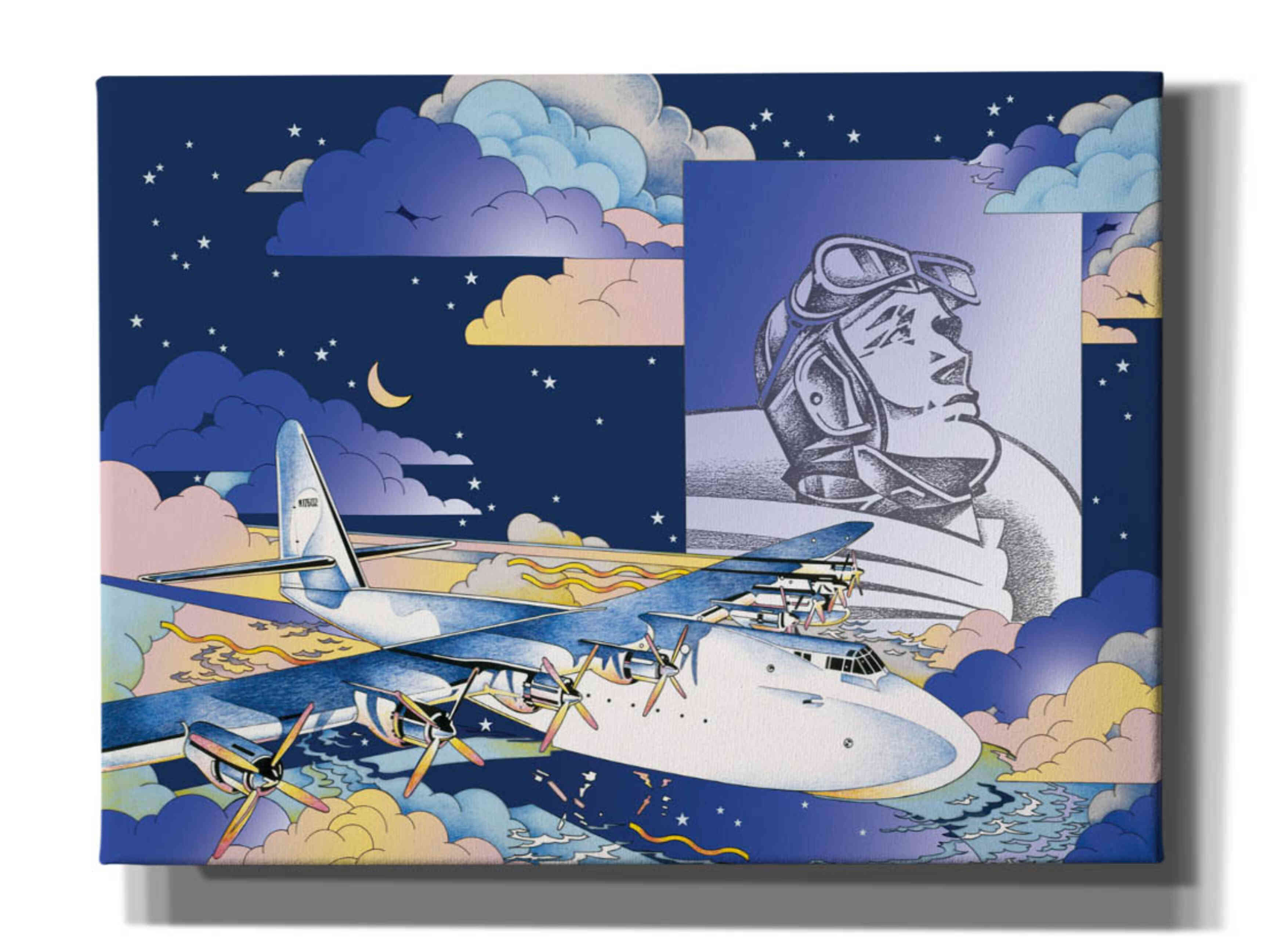 'Spruce Goose' by David Chestnutt, Giclee Canvas Wall Art