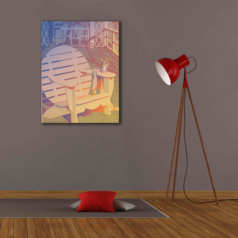 Image of 'Summer Porch' by David Chestnutt, Giclee Canvas Wall Art,26 x 34