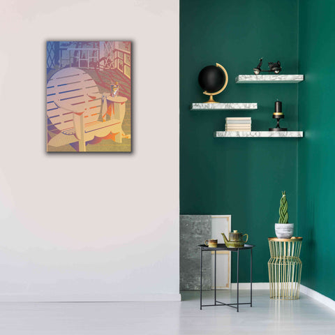 Image of 'Summer Porch' by David Chestnutt, Giclee Canvas Wall Art,26 x 34