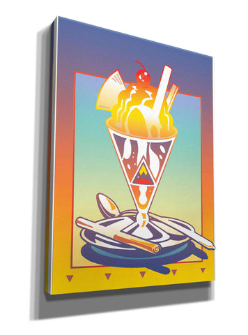 Image of 'Sunday Bloody Sundae' by David Chestnutt, Giclee Canvas Wall Art