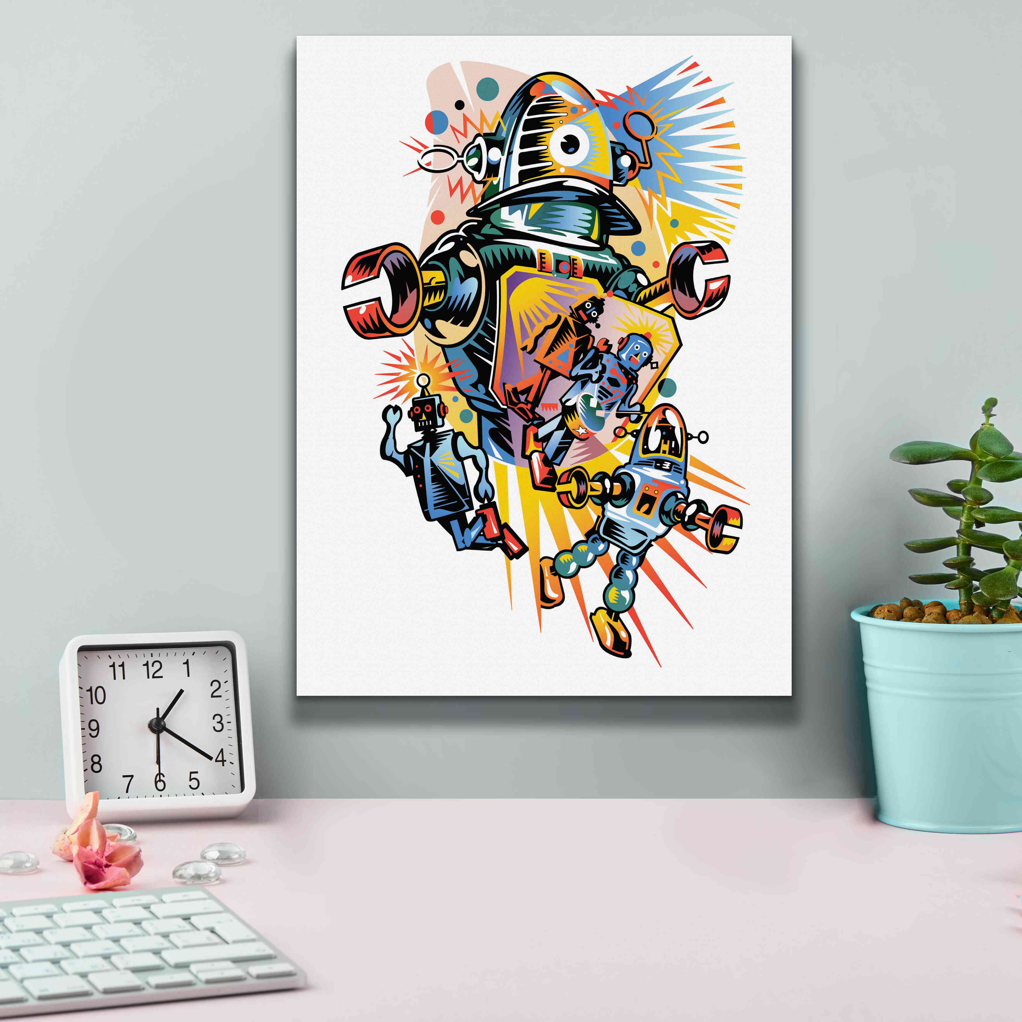 'Take Me To Your Client' by David Chestnutt, Giclee Canvas Wall Art,12 x 16