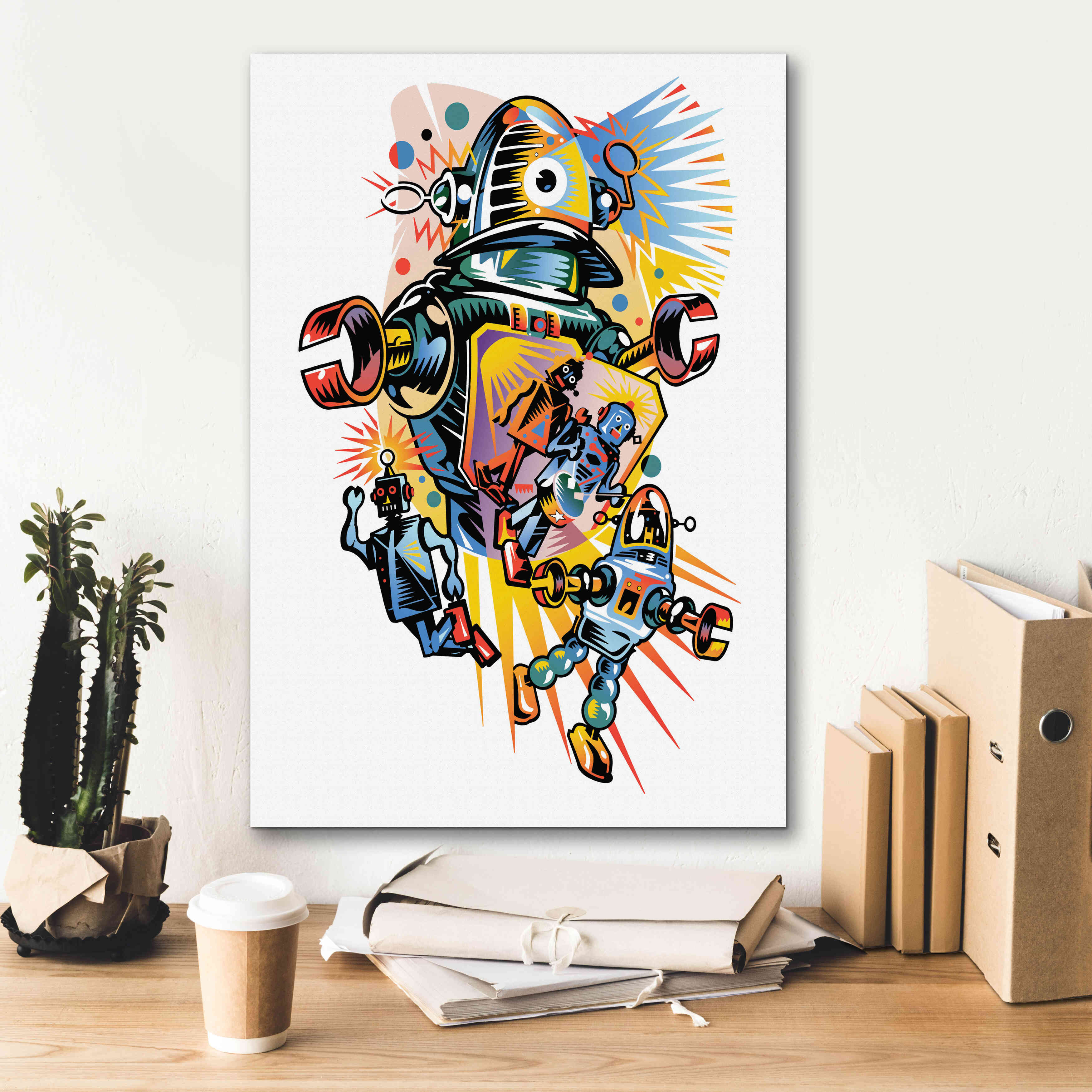 'Take Me To Your Client' by David Chestnutt, Giclee Canvas Wall Art,18 x 26