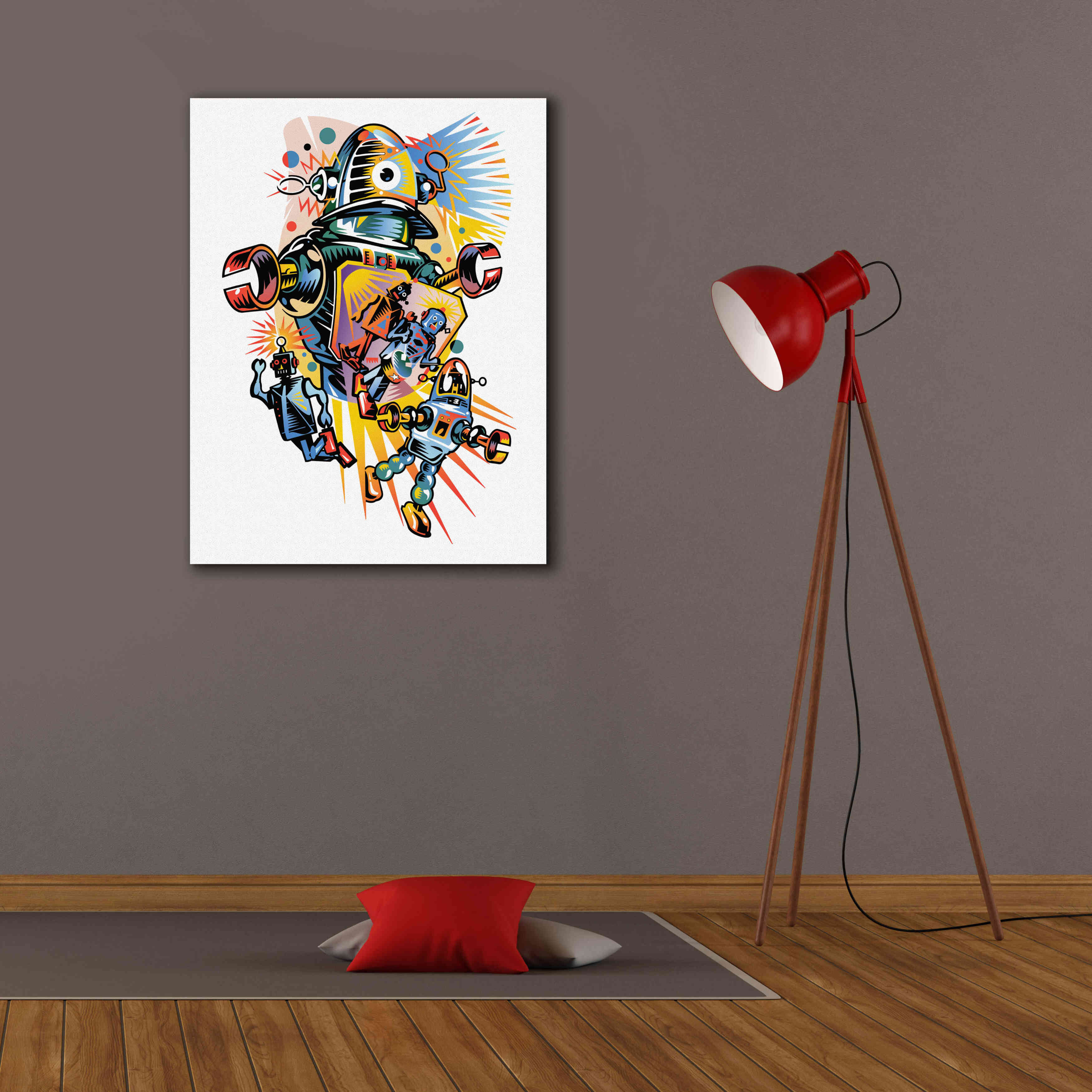 'Take Me To Your Client' by David Chestnutt, Giclee Canvas Wall Art,26 x 34