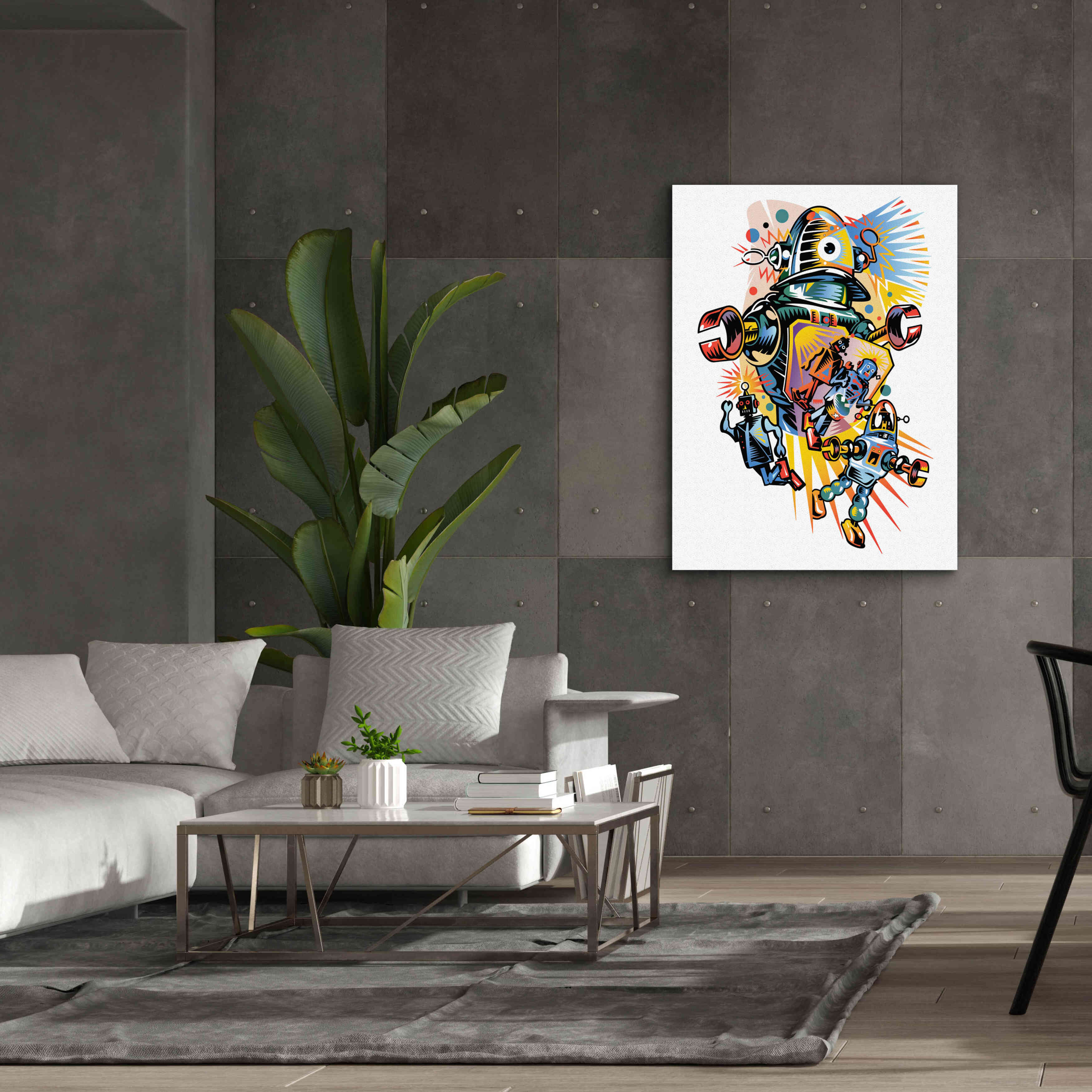 'Take Me To Your Client' by David Chestnutt, Giclee Canvas Wall Art,40 x 54