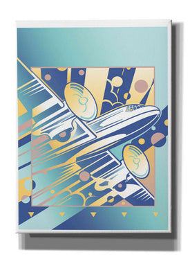 'Taking Off Blue' by David Chestnutt, Giclee Canvas Wall Art