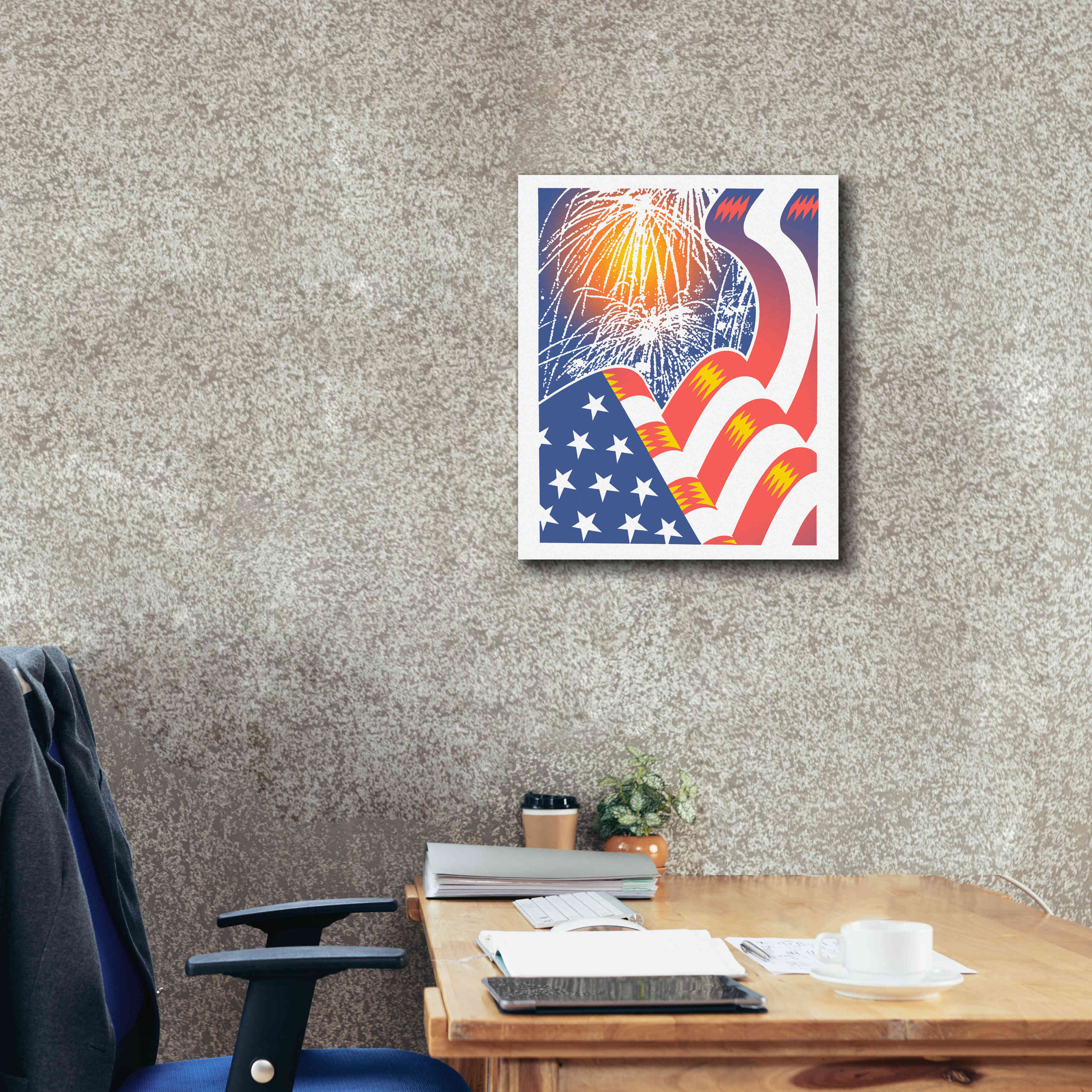 'The Fourth' by David Chestnutt, Giclee Canvas Wall Art,20 x 24