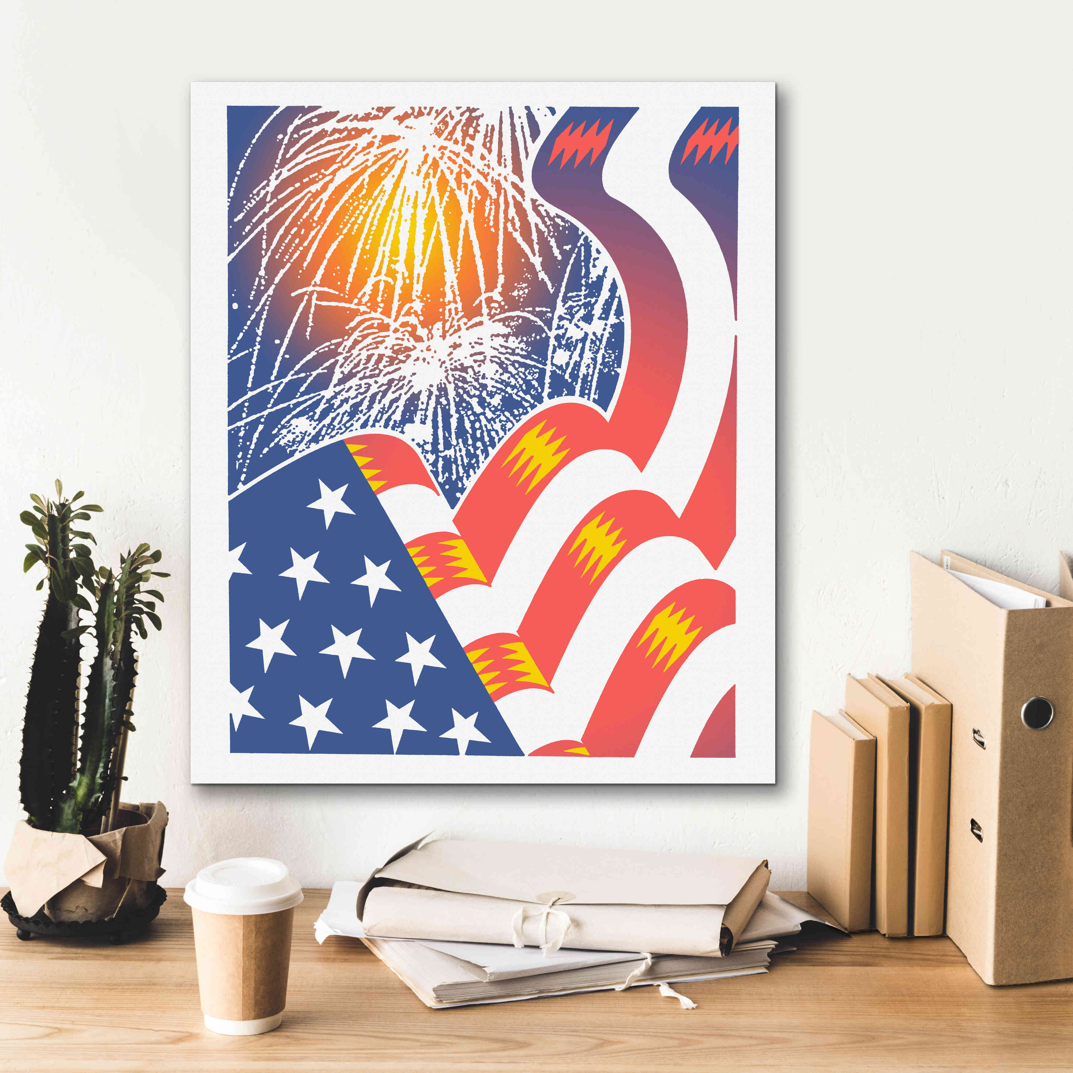 'The Fourth' by David Chestnutt, Giclee Canvas Wall Art,20 x 24