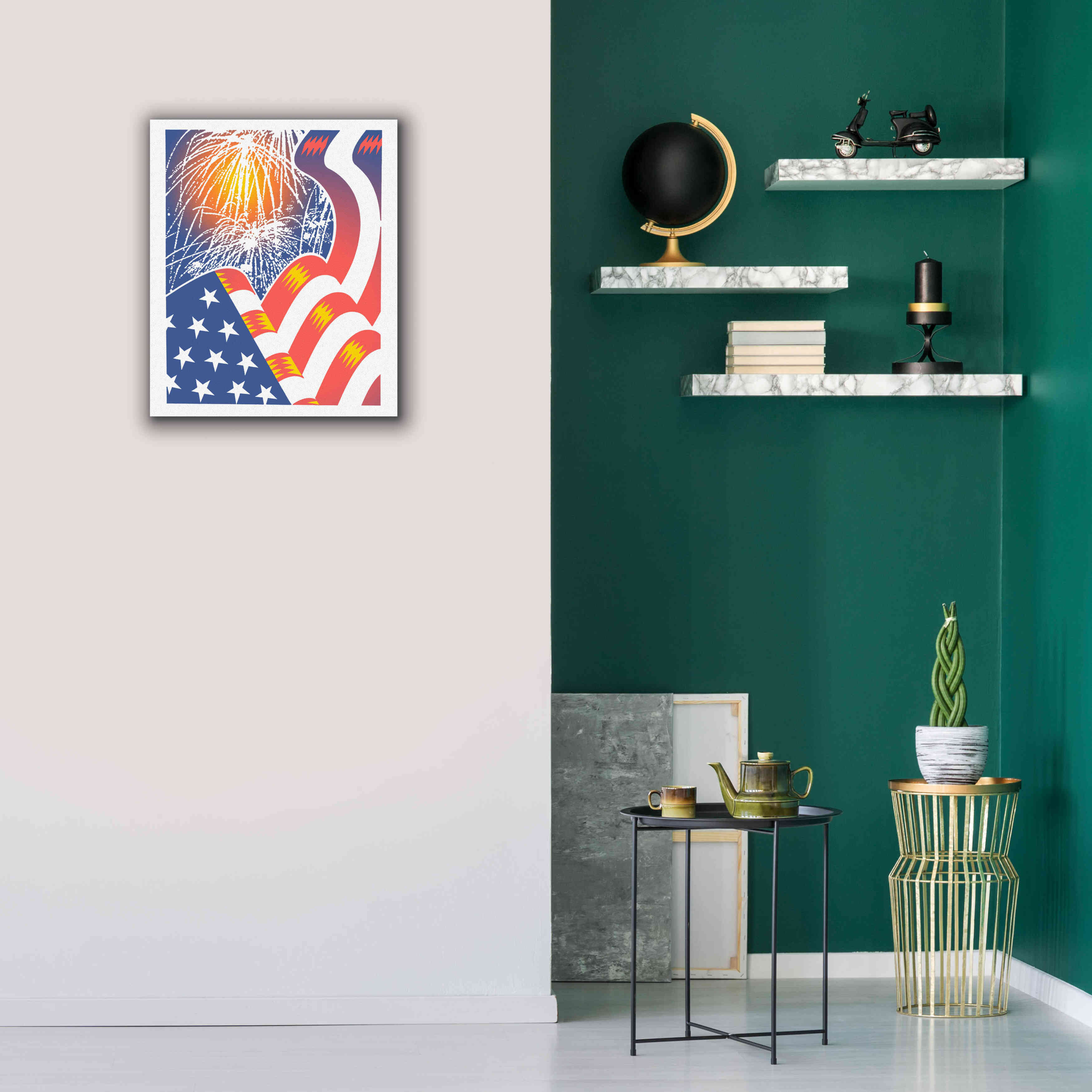 'The Fourth' by David Chestnutt, Giclee Canvas Wall Art,20 x 24