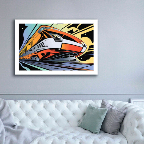 Image of 'Train-High Speed' by David Chestnutt, Giclee Canvas Wall Art,60 x 40