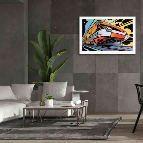 Image of 'Train-High Speed' by David Chestnutt, Giclee Canvas Wall Art,60 x 40