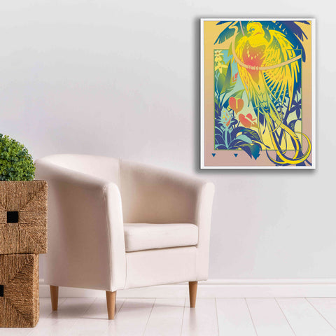 Image of 'Tropical Garden' by David Chestnutt, Giclee Canvas Wall Art,26 x 34
