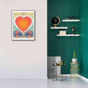 'Valentine Heart' by David Chestnutt, Giclee Canvas Wall Art,26 x 34