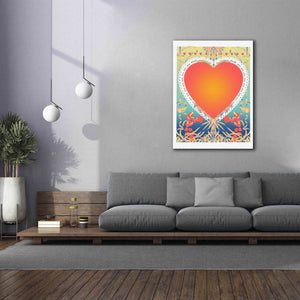 'Valentine Heart' by David Chestnutt, Giclee Canvas Wall Art,40 x 54