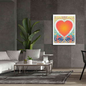 'Valentine Heart' by David Chestnutt, Giclee Canvas Wall Art,40 x 54