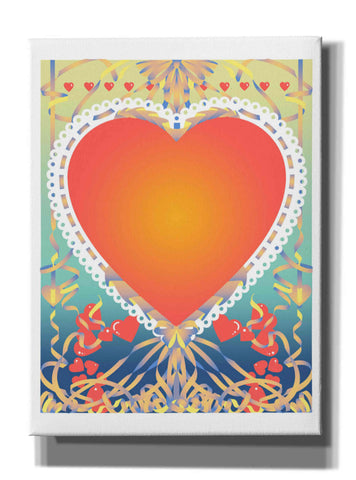 Image of 'Valentine Heart' by David Chestnutt, Giclee Canvas Wall Art