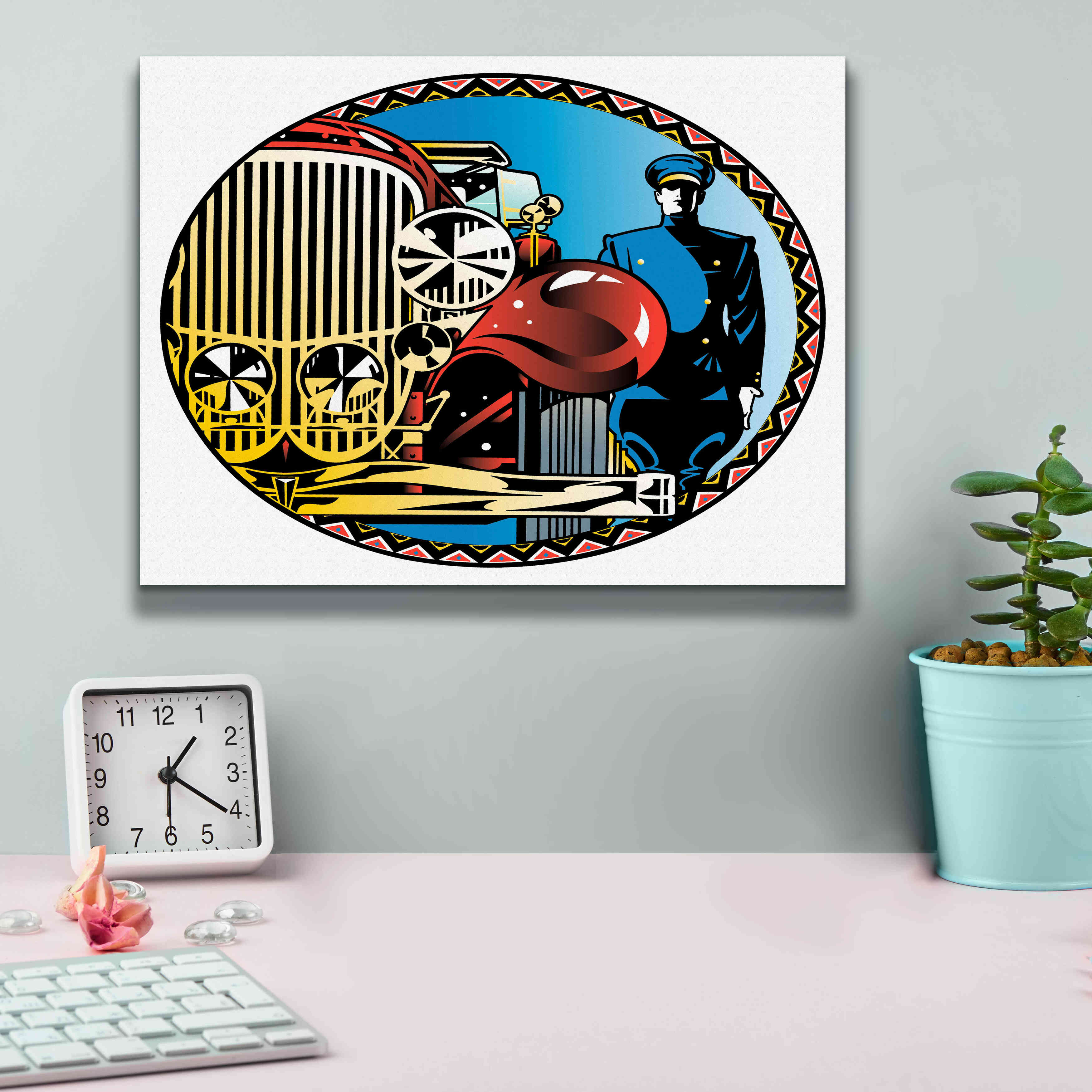 'Valet' by David Chestnutt, Giclee Canvas Wall Art,16 x 12