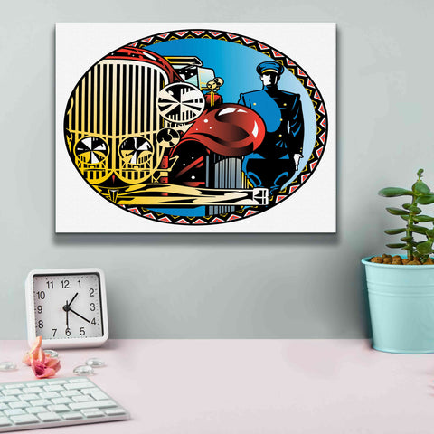 Image of 'Valet' by David Chestnutt, Giclee Canvas Wall Art,16 x 12