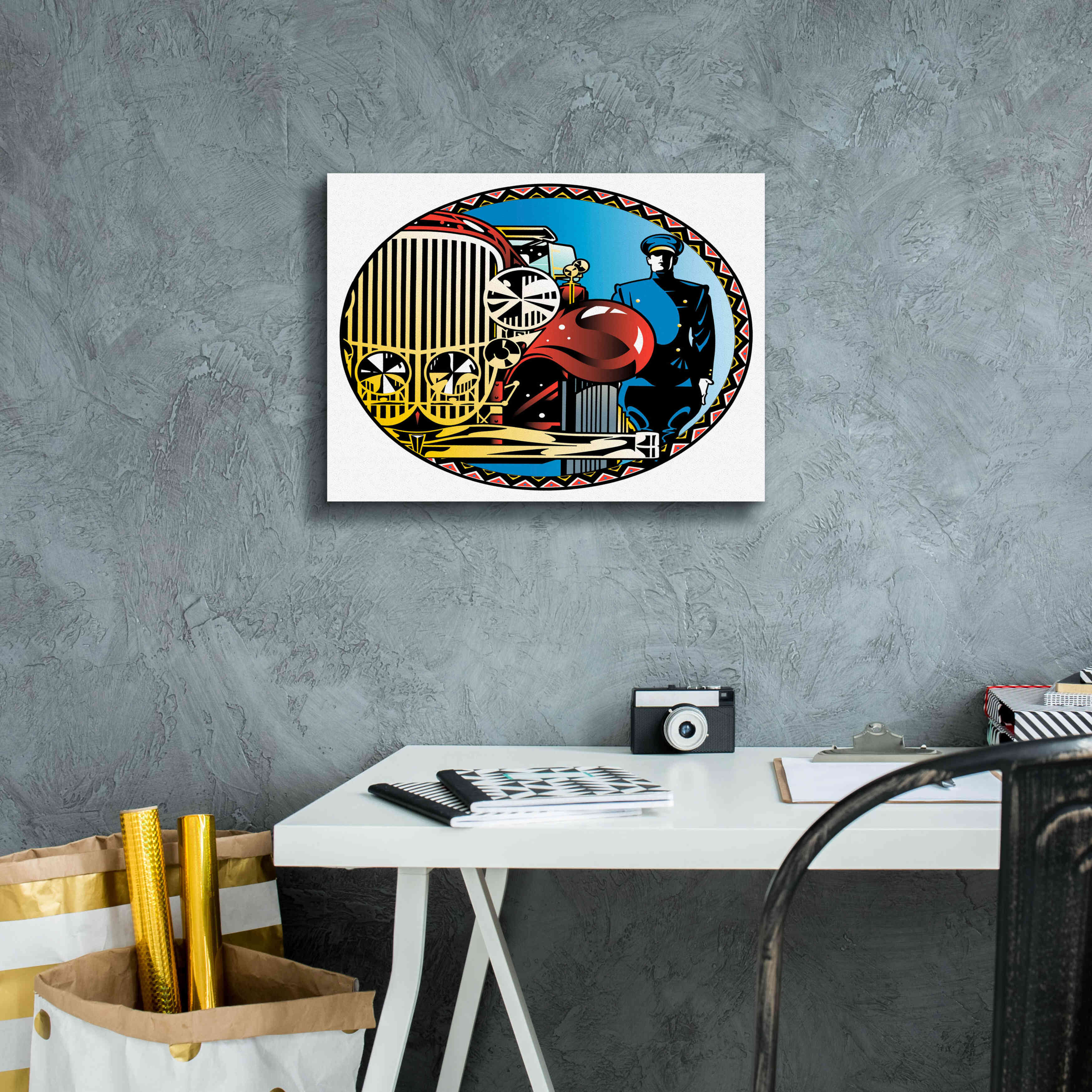 'Valet' by David Chestnutt, Giclee Canvas Wall Art,16 x 12