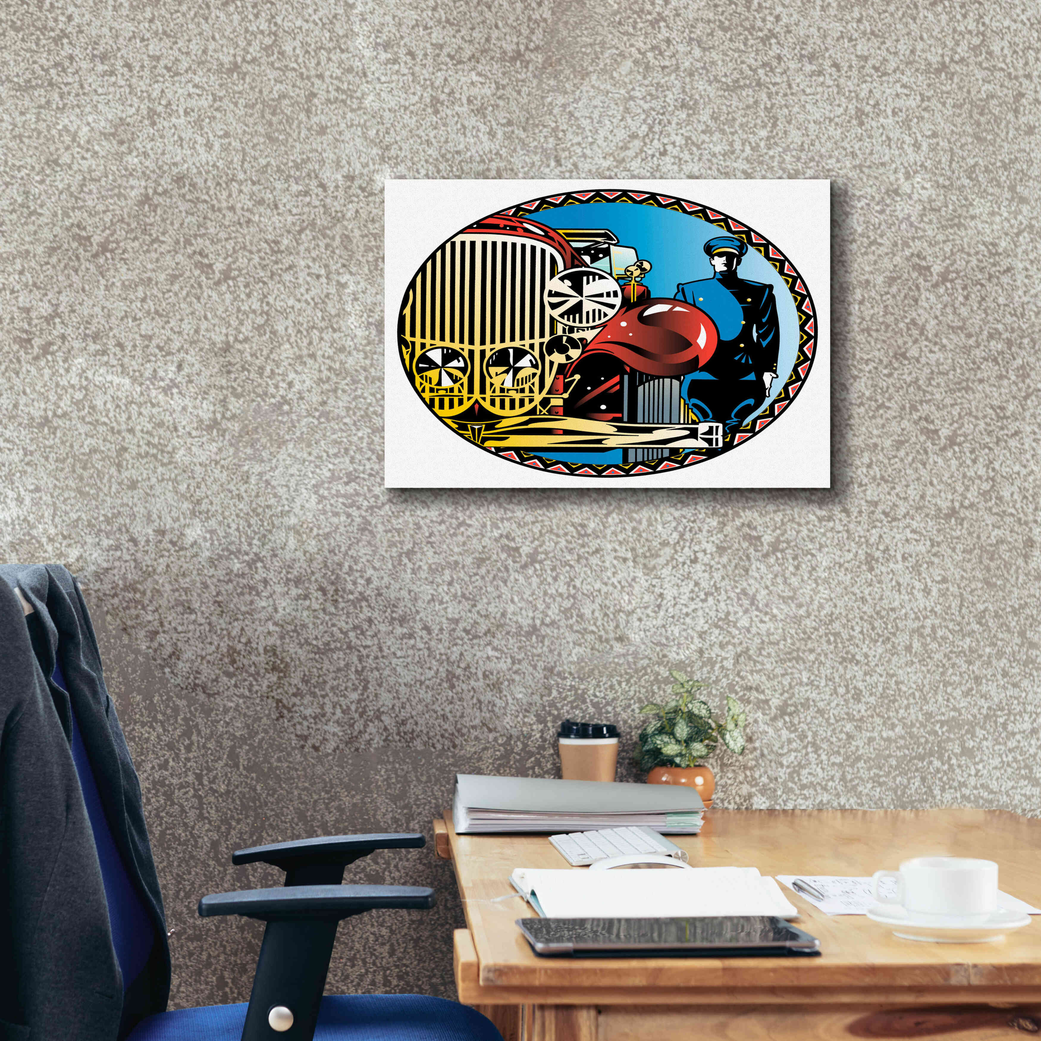 'Valet' by David Chestnutt, Giclee Canvas Wall Art,24 x 20