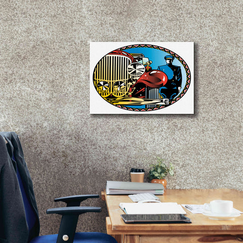 Image of 'Valet' by David Chestnutt, Giclee Canvas Wall Art,24 x 20