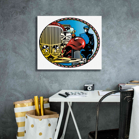 Image of 'Valet' by David Chestnutt, Giclee Canvas Wall Art,24 x 20