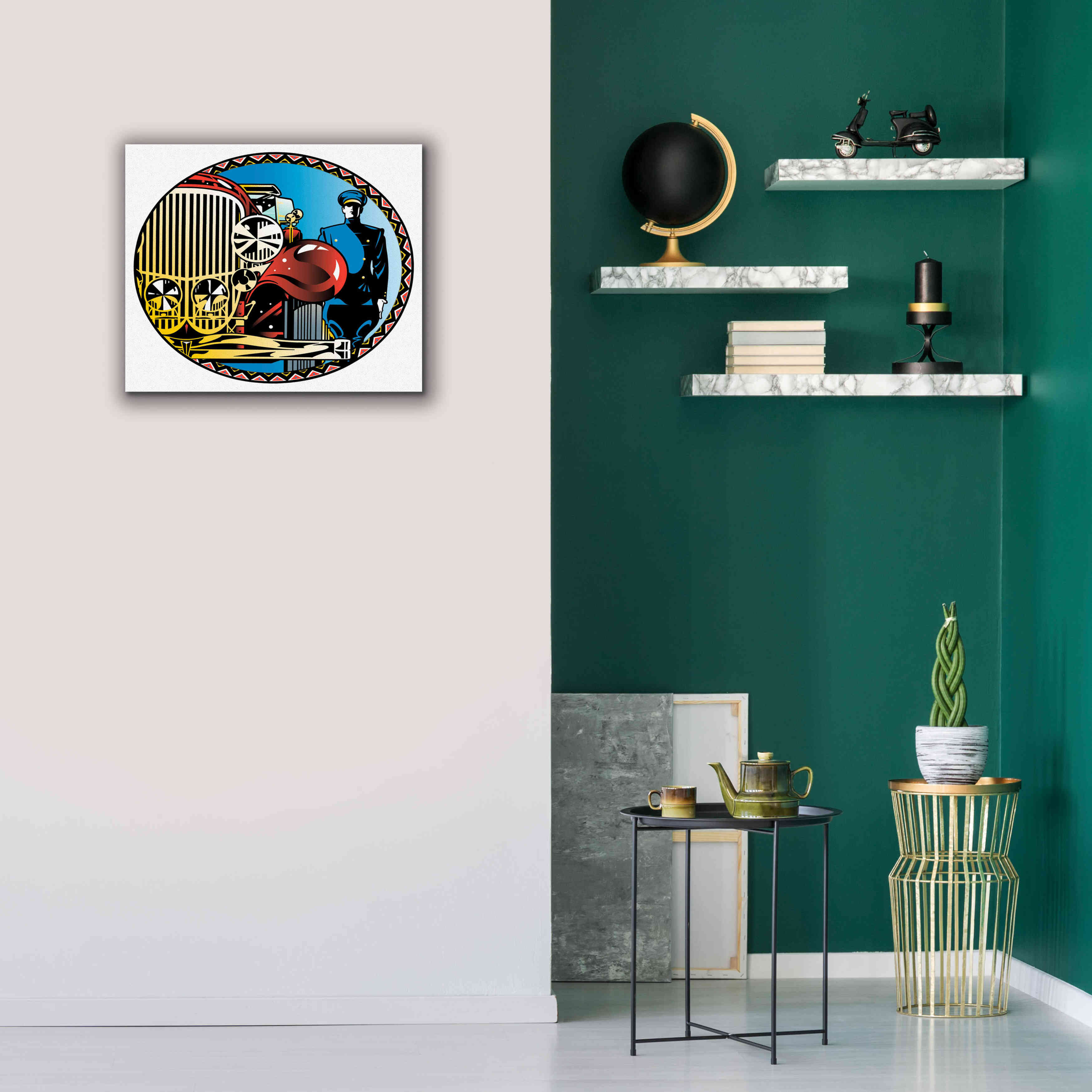 'Valet' by David Chestnutt, Giclee Canvas Wall Art,24 x 20