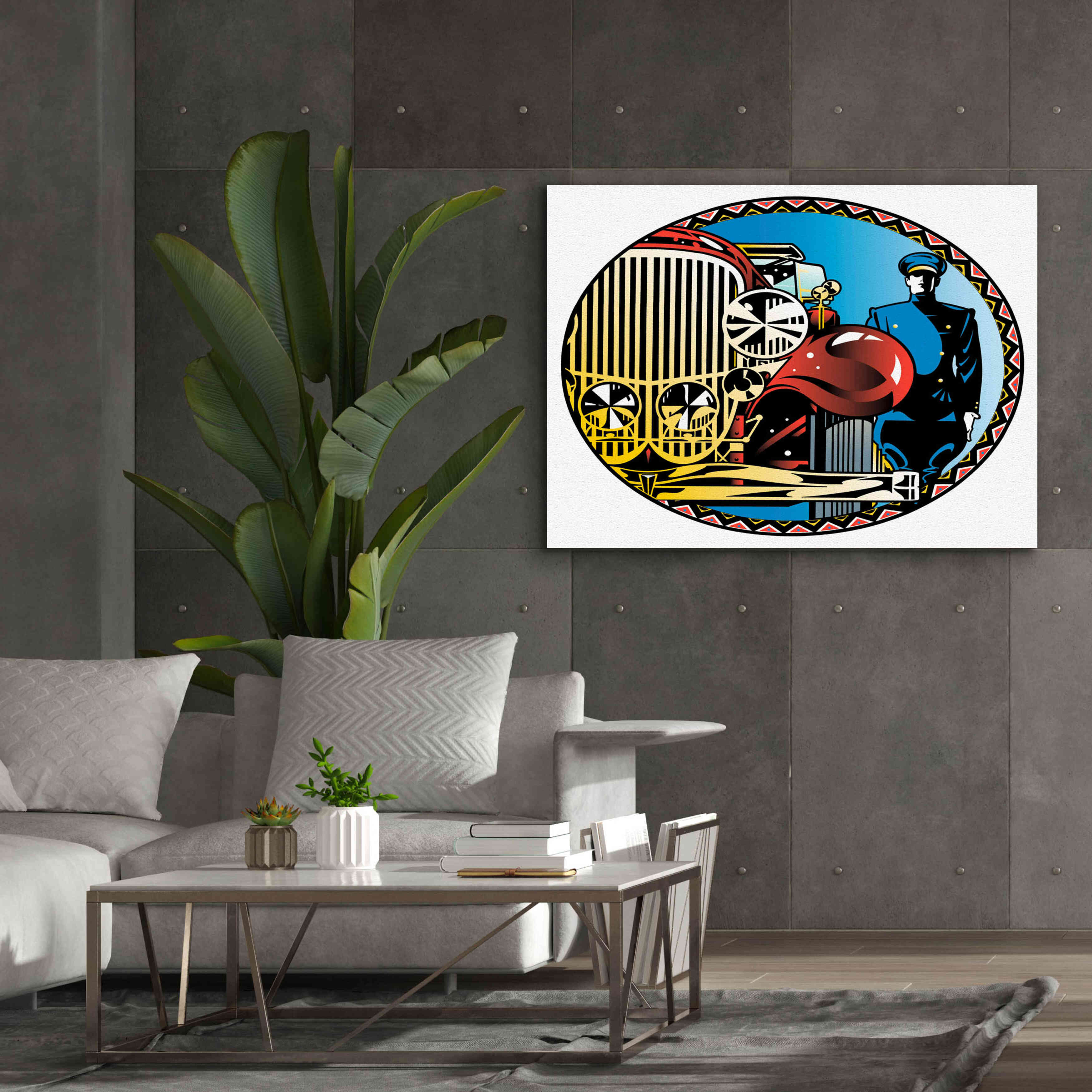 'Valet' by David Chestnutt, Giclee Canvas Wall Art,54 x 40