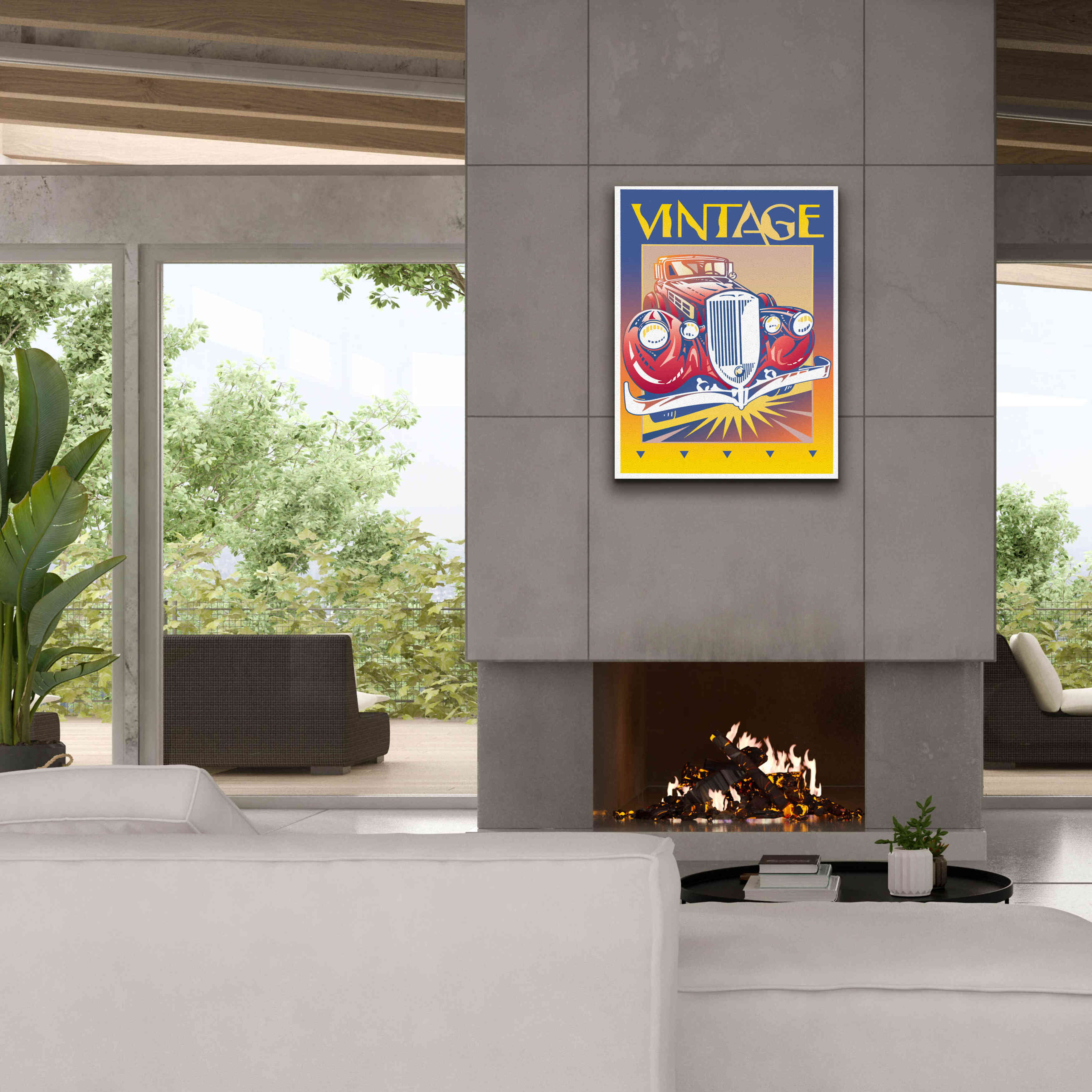 'Vintage' by David Chestnutt, Giclee Canvas Wall Art,26 x 34