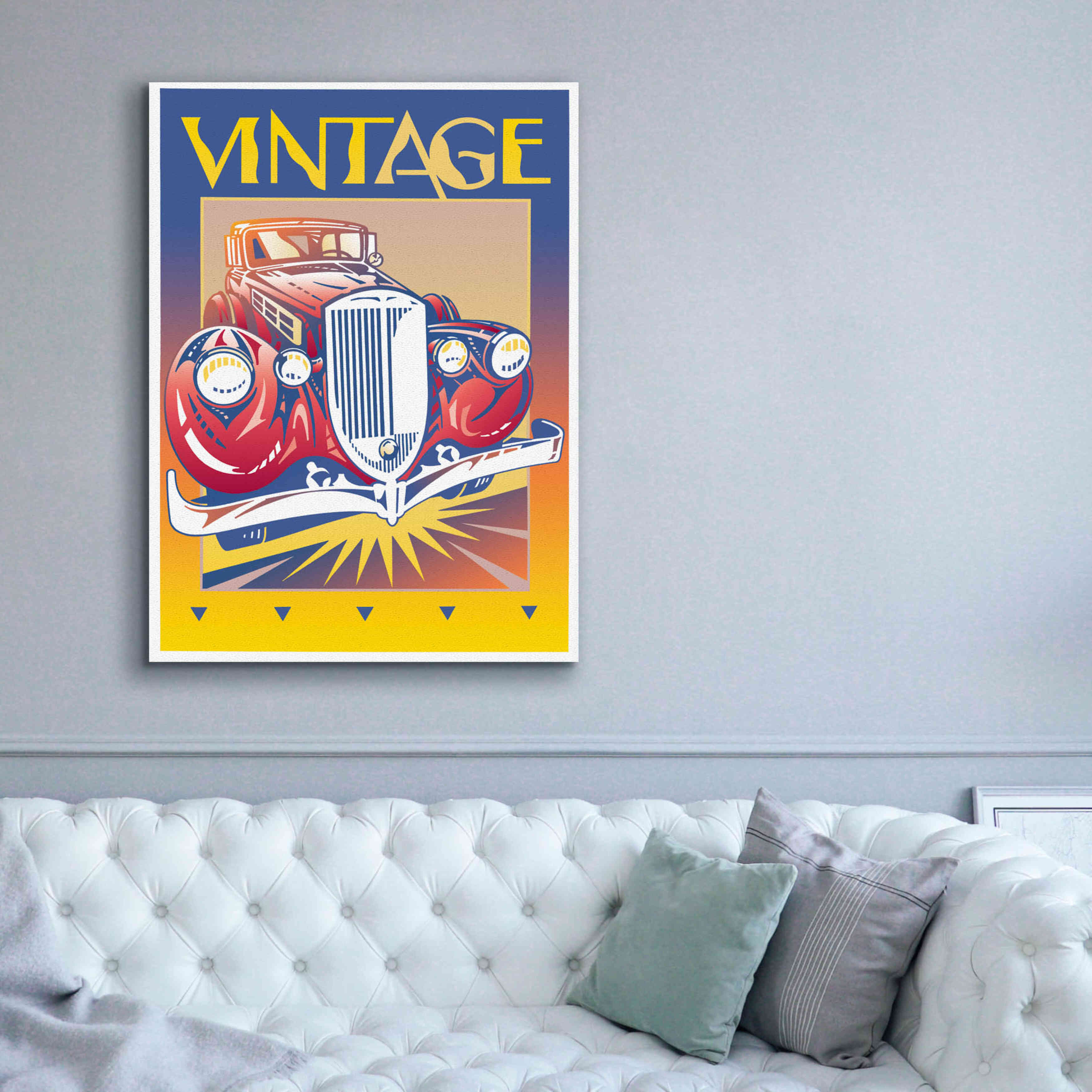 'Vintage' by David Chestnutt, Giclee Canvas Wall Art,40 x 54