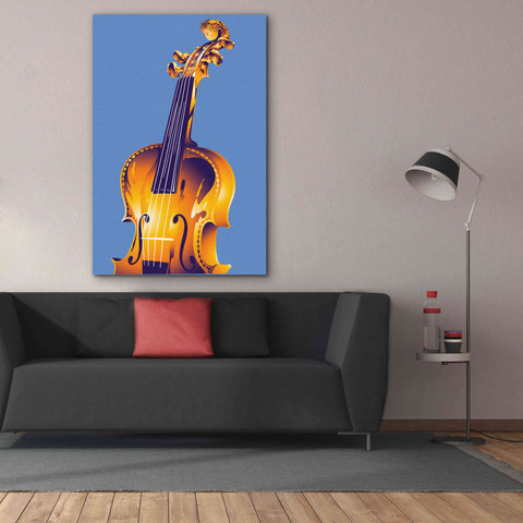 Image of 'Violin' by David Chestnutt, Giclee Canvas Wall Art,40 x 60
