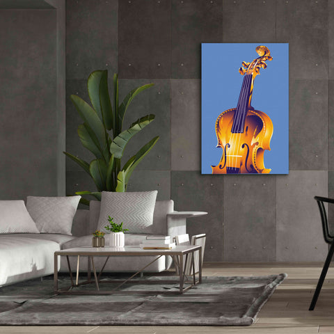Image of 'Violin' by David Chestnutt, Giclee Canvas Wall Art,40 x 60