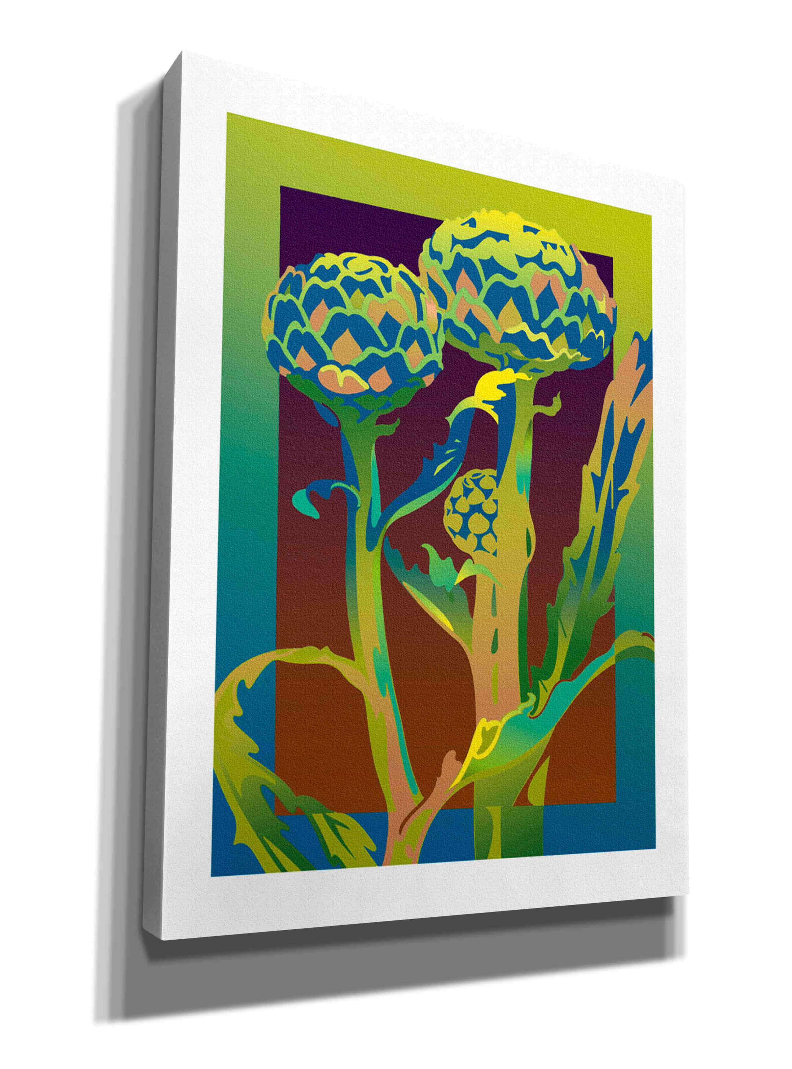 'Artichoke' by David Chestnutt, Giclee Canvas Wall Art
