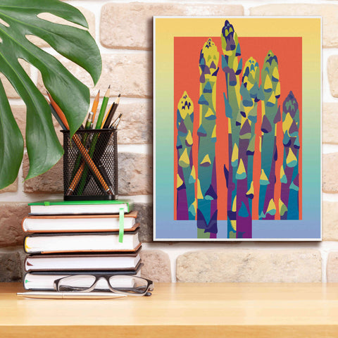 Image of 'Asparagus' by David Chestnutt, Giclee Canvas Wall Art,12 x 16