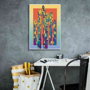 'Asparagus' by David Chestnutt, Giclee Canvas Wall Art,18 x 26