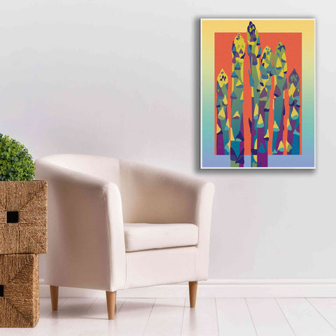 Image of 'Asparagus' by David Chestnutt, Giclee Canvas Wall Art,26 x 34