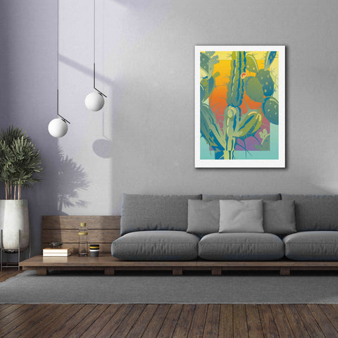 Image of 'Cactus' by David Chestnutt, Giclee Canvas Wall Art,40 x 54