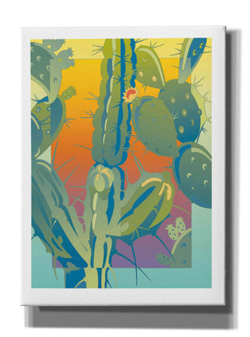 Image of 'Cactus' by David Chestnutt, Giclee Canvas Wall Art